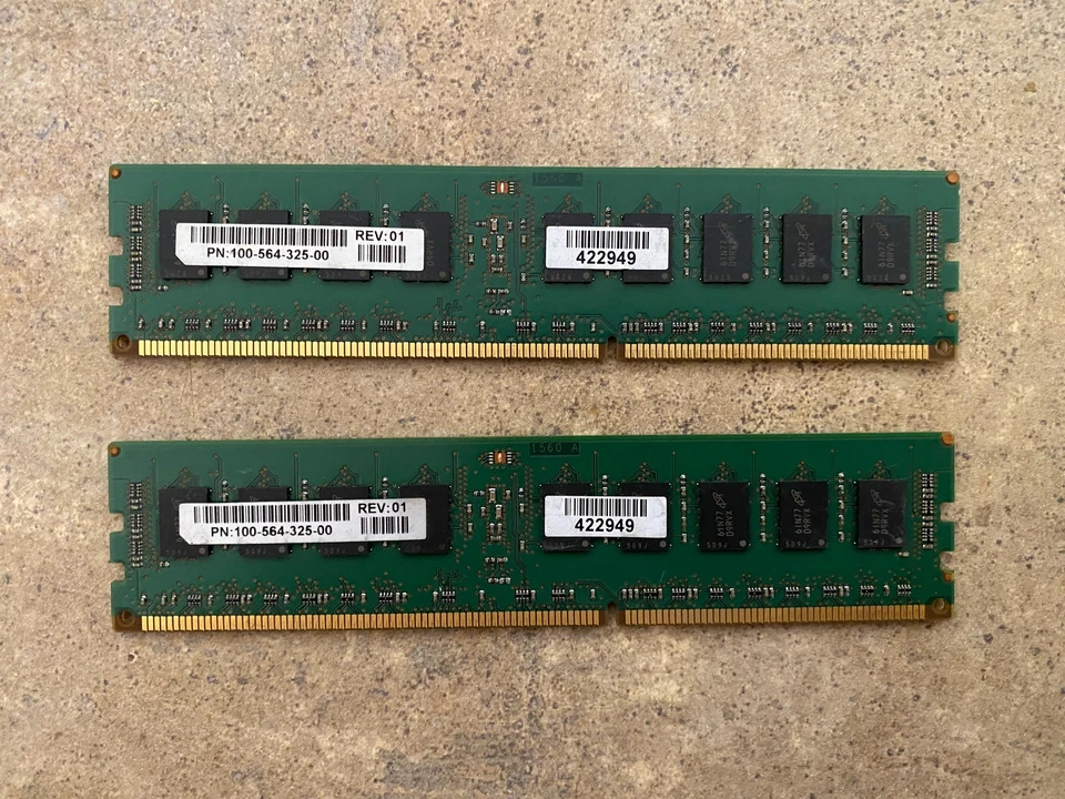 MICRON CRUCIAL 16GB (2X8GB) DDR3 1866MHZ 2RX8 PC3-14900R ECC SERVER RAM N1-5(13) - Image 2 of 4