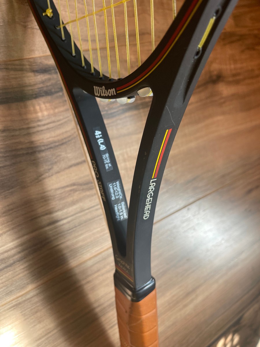 ラケット(硬式用) St.Vincent Wilson ProStaff Extremely Rare JAQ St. Vincent Wilson PRO STAFF Largehead Tennis