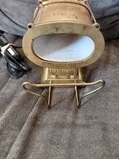 Kentucky Maid Vintage BRASS Ceramic Heater Stove Hair Tool Curling Iron