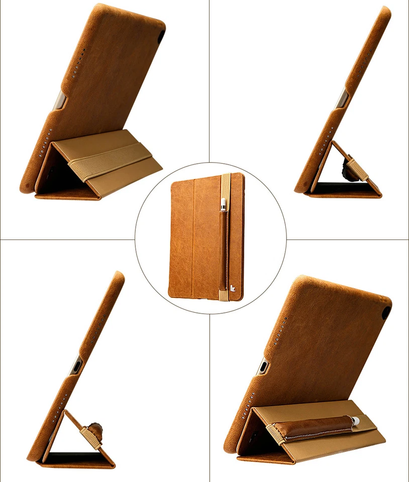  Leather Case Cover Sleeve Pouch Bag Holder for Apple iPad Pro Pen Pencil - Image 3 of 4