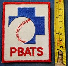 PBATS - Authentic Shirt / Jacket PATCH - Major League BASEBALL Trainers - RARE