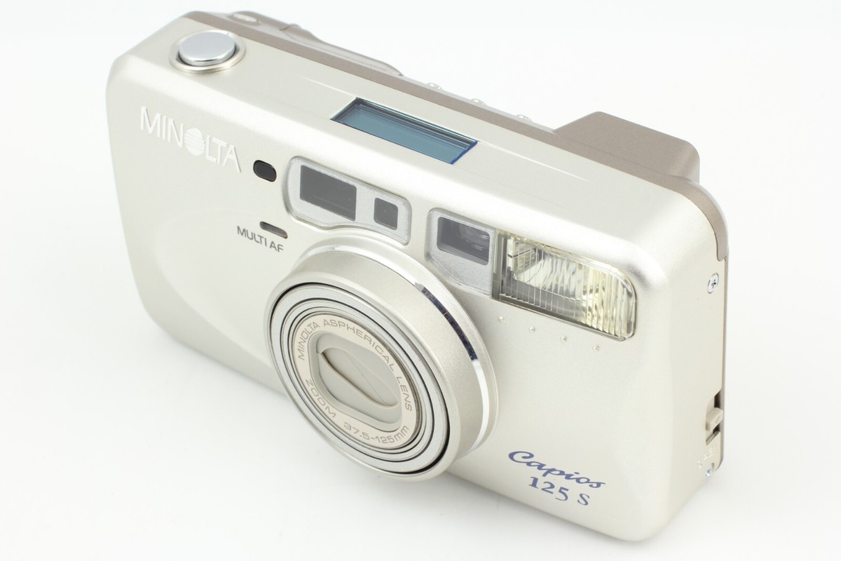 MINOLTA Caplier 125 S コンパクトカメラ 楽天市場】ミノルタ MINOLTA コンパクトフィルムカメラ Capios
