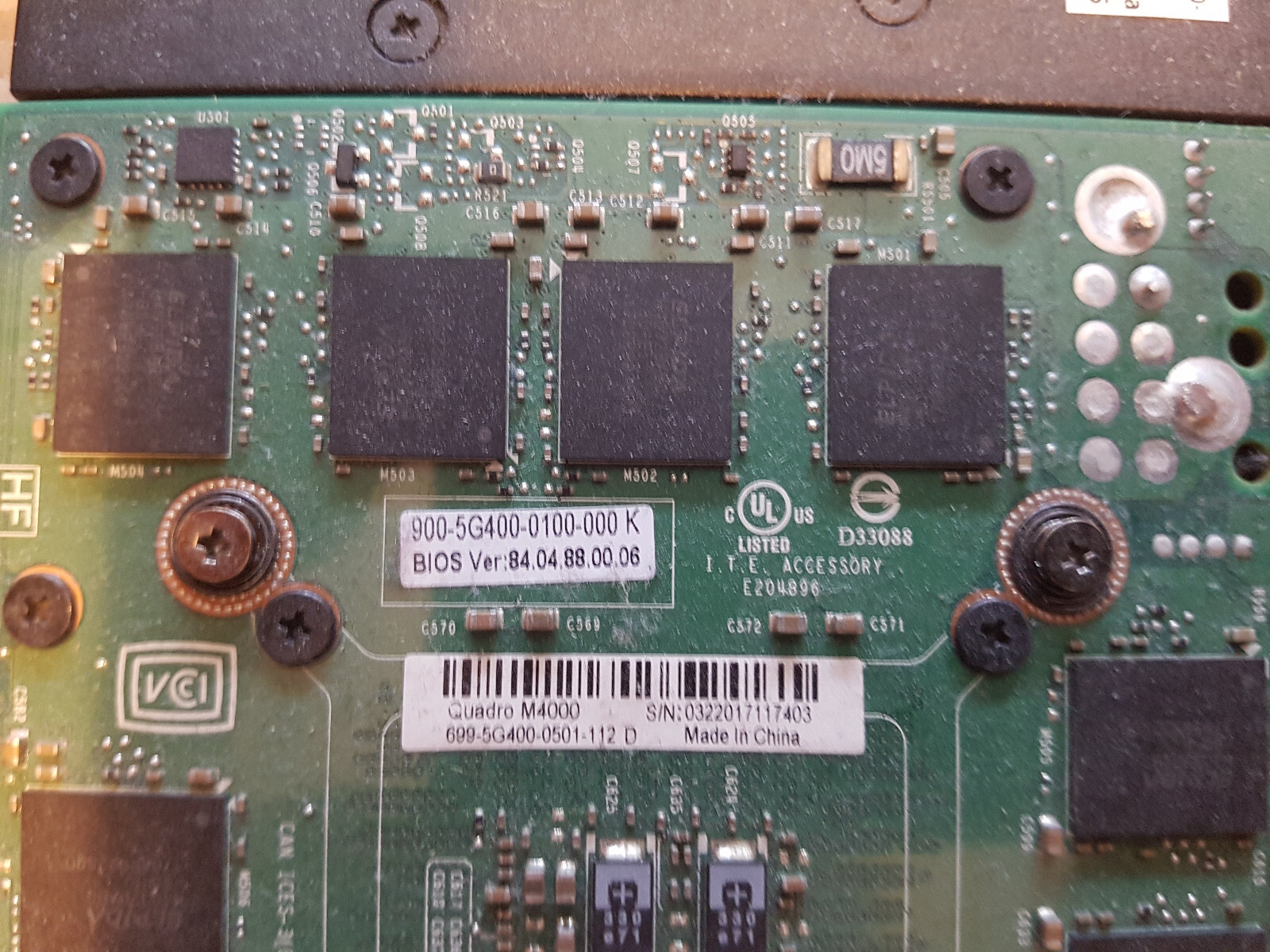 NVIDIA QUADRO M4000 8GB Video Graphics Card 4x Display Ports - Picture 6 of 6