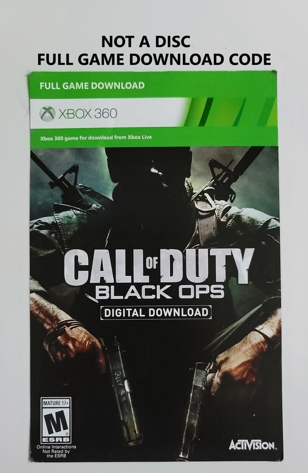 Call Of Duty Black Ops Xbox 360 Mídia Digital - Puma Games RJ