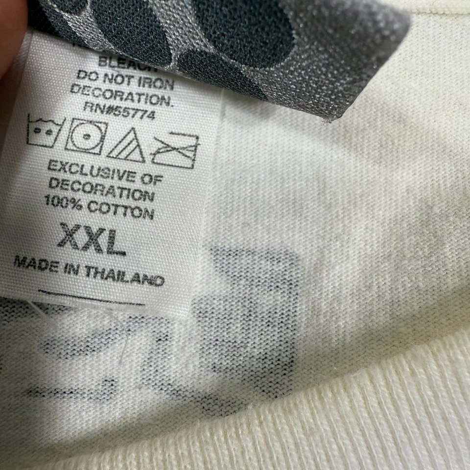 Camisa Drunknmunky Para Hombre XXL Blanca The Beatles Abbey Road Monkeys Foto 4 de 4