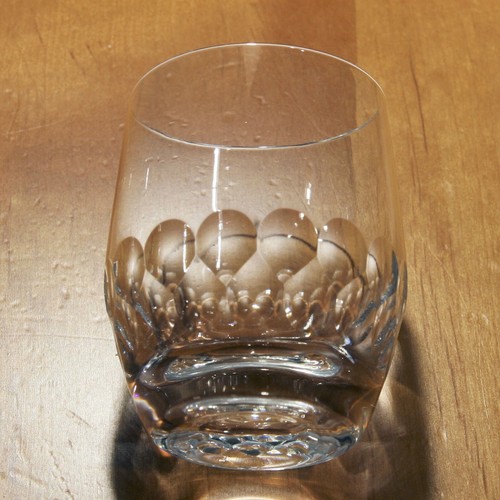 Rastal 4 Schnapsgläser Stamperl ca. 5cl, Kristallglas mit Tropfenmuster - Bild 3 von 3