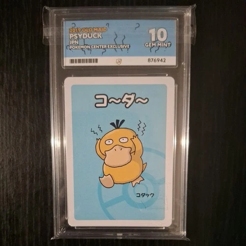 Psyduck Old Maid - Pokemon Center Exclusive -  Japanese - Ace 10