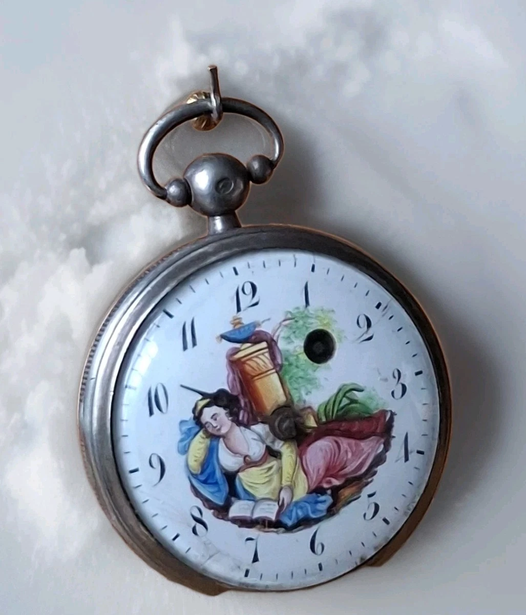 Ancien COQ de Montre à Gousset