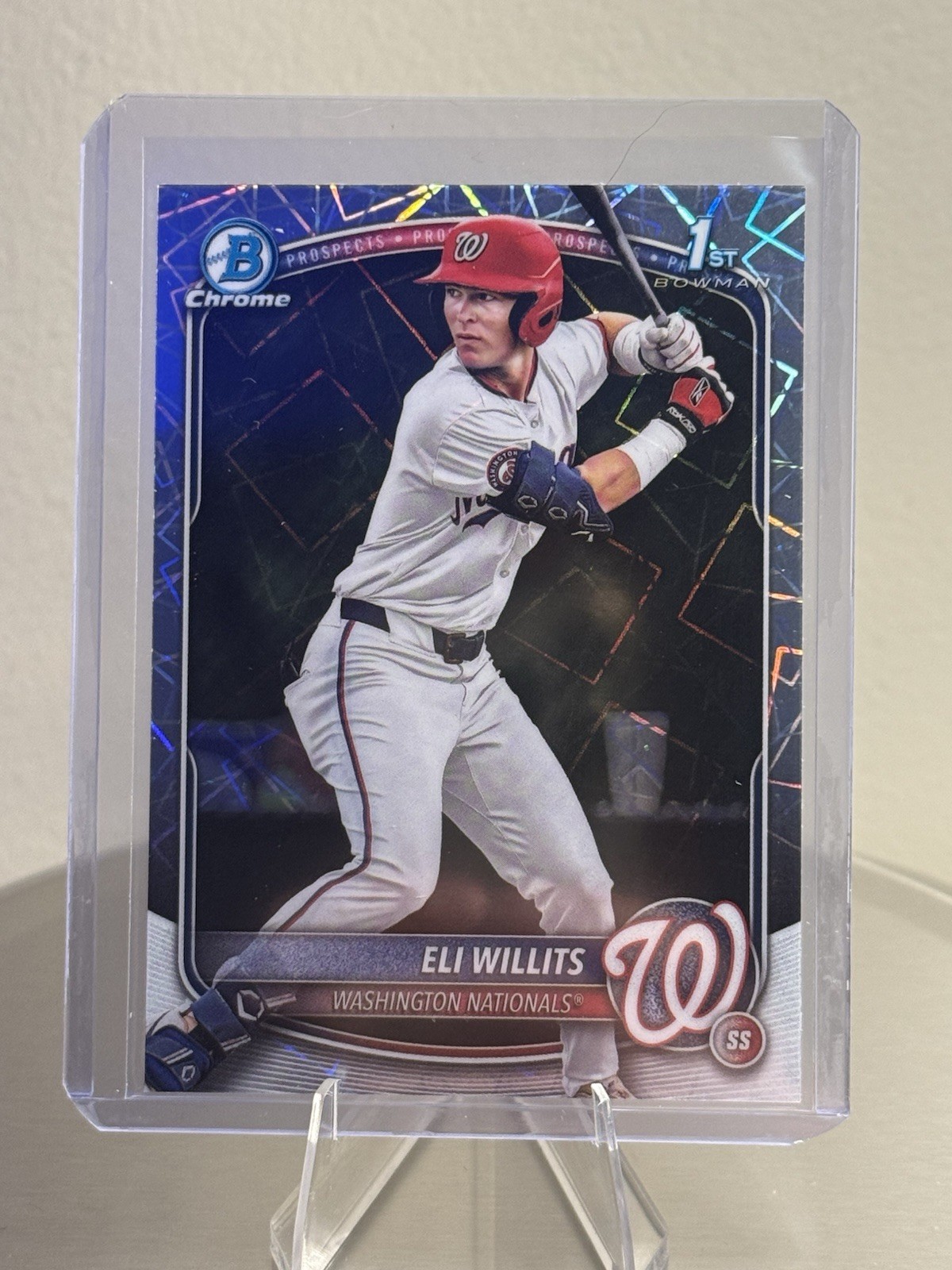 2025 Bowman Draft - Chrome Eli Willits #BDC-1 Laser Refractor - (RC)