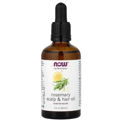 Solutions, Rosemary Scalp & Hair Oil, 2 fl oz (59 ml)
