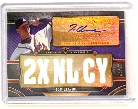 2024 Topps Triple Threads - Triple Threads Autograph Relics Tom Glavine...