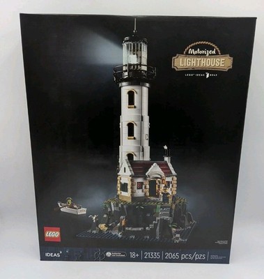 LEGO Ideas: Motorized Lighthouse (21335) NEW Sealed Retired Rare Set 