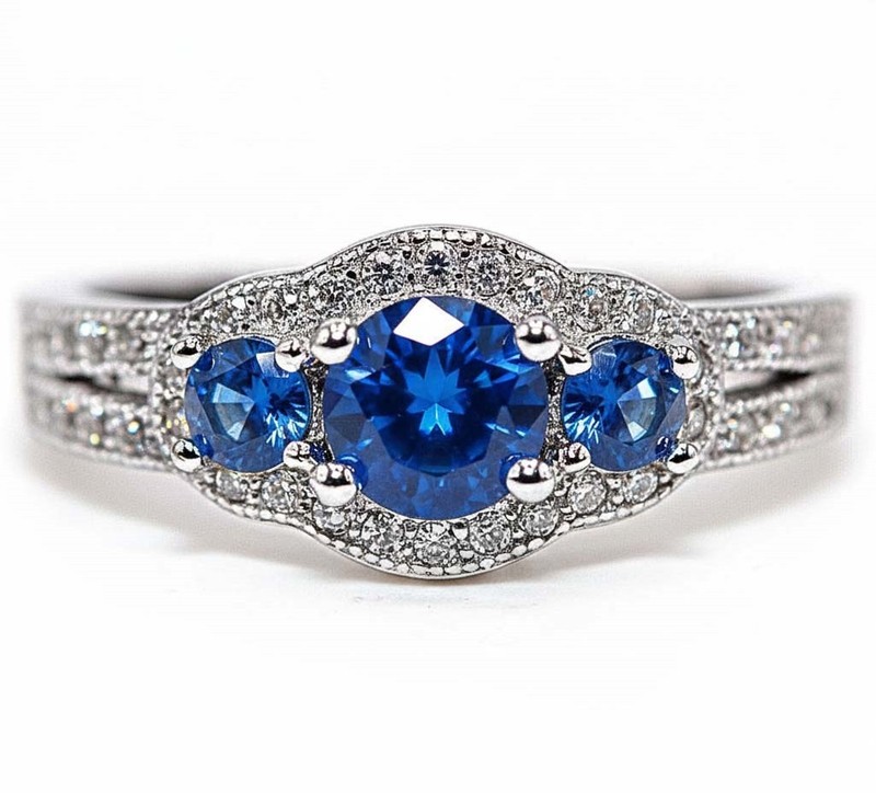 3CT Heat Treated Kyanite 925 Sterling Silver Ring Jewelry Sz 8