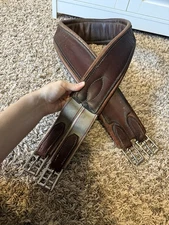 Brown Leather English Girth 54” Symphony