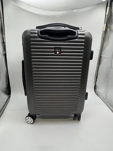 TUCCI DISEGNO ITALY 22" CARRY ON HARDSIDE - CHARCOAL - Scratch & Dent
