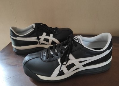 Onitsuka Tiger Corsair Ex Schwarz Weiß Leder Unisex 43,5 mit Karton