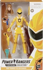 DINO THUNDER YELLOW RANGER lightning collection POWER RANGERS figure 6 mmpr NEW