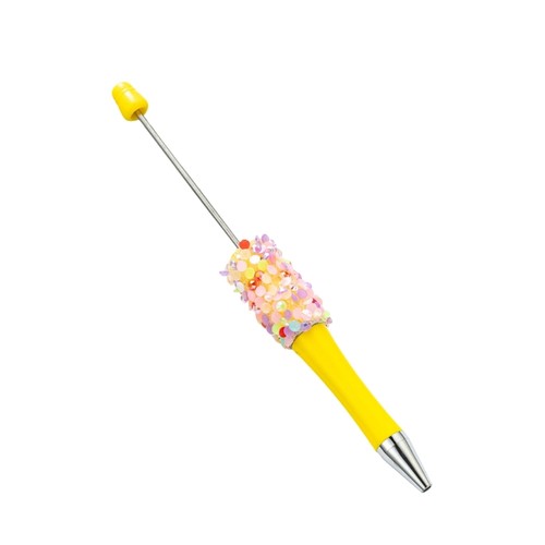 6Pieces Beadable Ballpoint Pen Back Inks Smooth Writing Office School Supplies - Picture 10 of 20