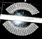 VINTAGE TWO PIECE CROCHETED LACE COLLAR #12 — photo 1