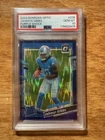 2023 Panini Donruss Optic - Rated Rookie Jahmyr Gibbs #236 Purple Shock PSA 10