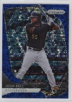 2020 Panini Prizm Quick Pitch Blue Donut Circle Prizm 4/199 Josh Bell #77 9cf