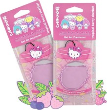 Hello Kitty and Friends Car Air Freshener Hello Kitty - Tropical Berry - 2 PK