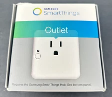 NEW OPEN BOX Samsung SmartThings Smart Outlet for HUB BRAND 2nd Gen 2015 (4)