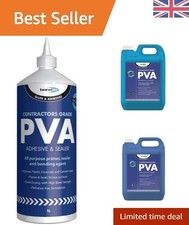 Contractors Grade PVA Waterproof Sealer Primer for Strong Bonding - 1 Litre