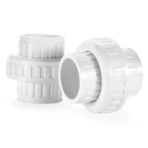 2" PVC Union Coupling Pipe Fitting,2" PVC Slip Union Schedule 40, PVC 2Inch - Picture 1 of 1