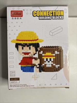 Lechuan Connection Building Blocks 68627 Piraten Figur 888PCS 14+