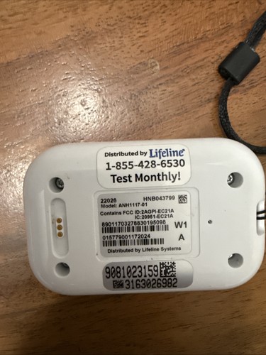 Medizinisches Warnsystem Modell ANH1117-01 von Lifeline Notfall Halskette - Bild 4 von 7