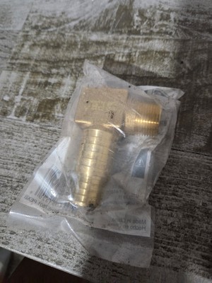 ProPlumber 3/4''X1'' Pex/Poly Hydrant Elbow