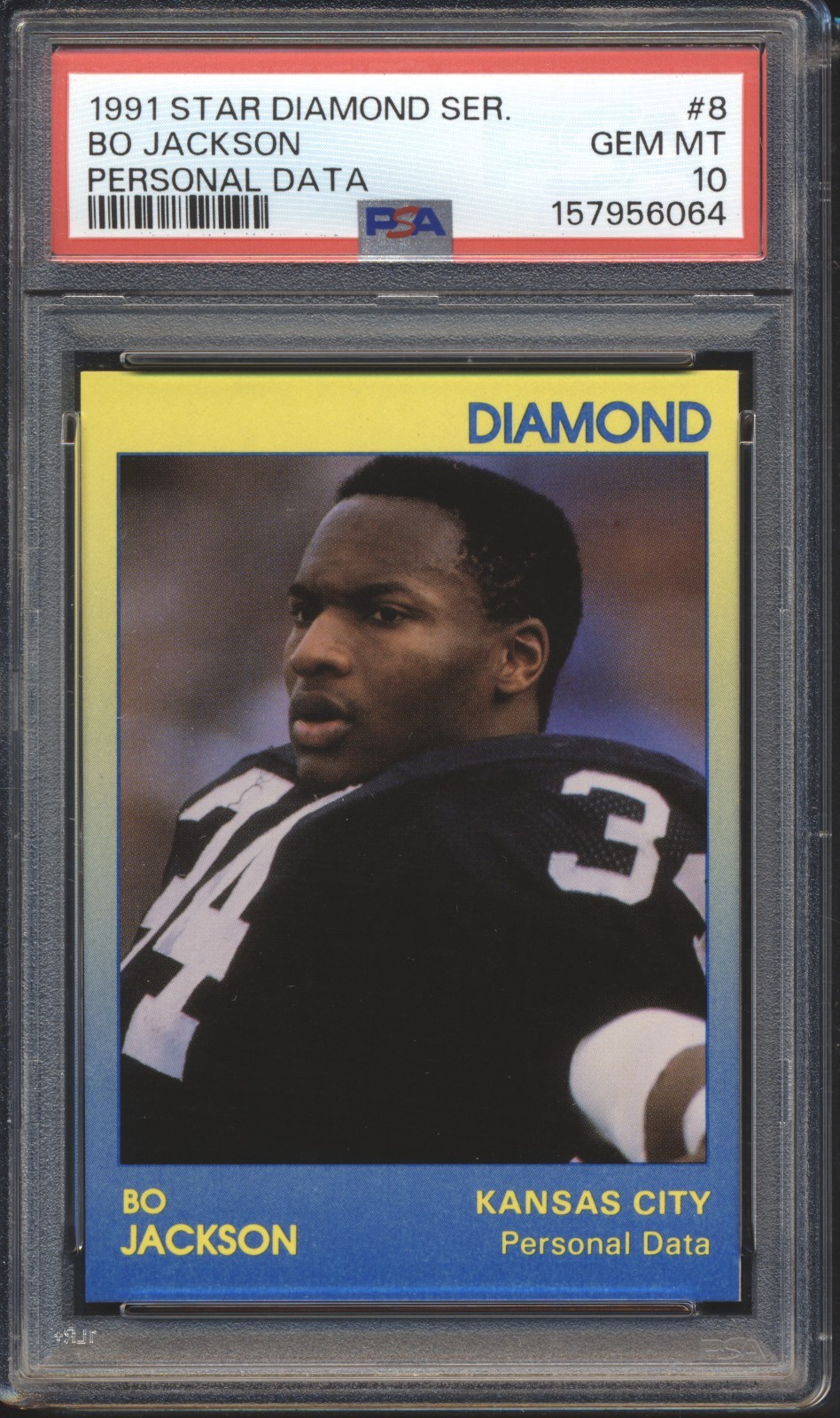 1991 Bo Jackson #8