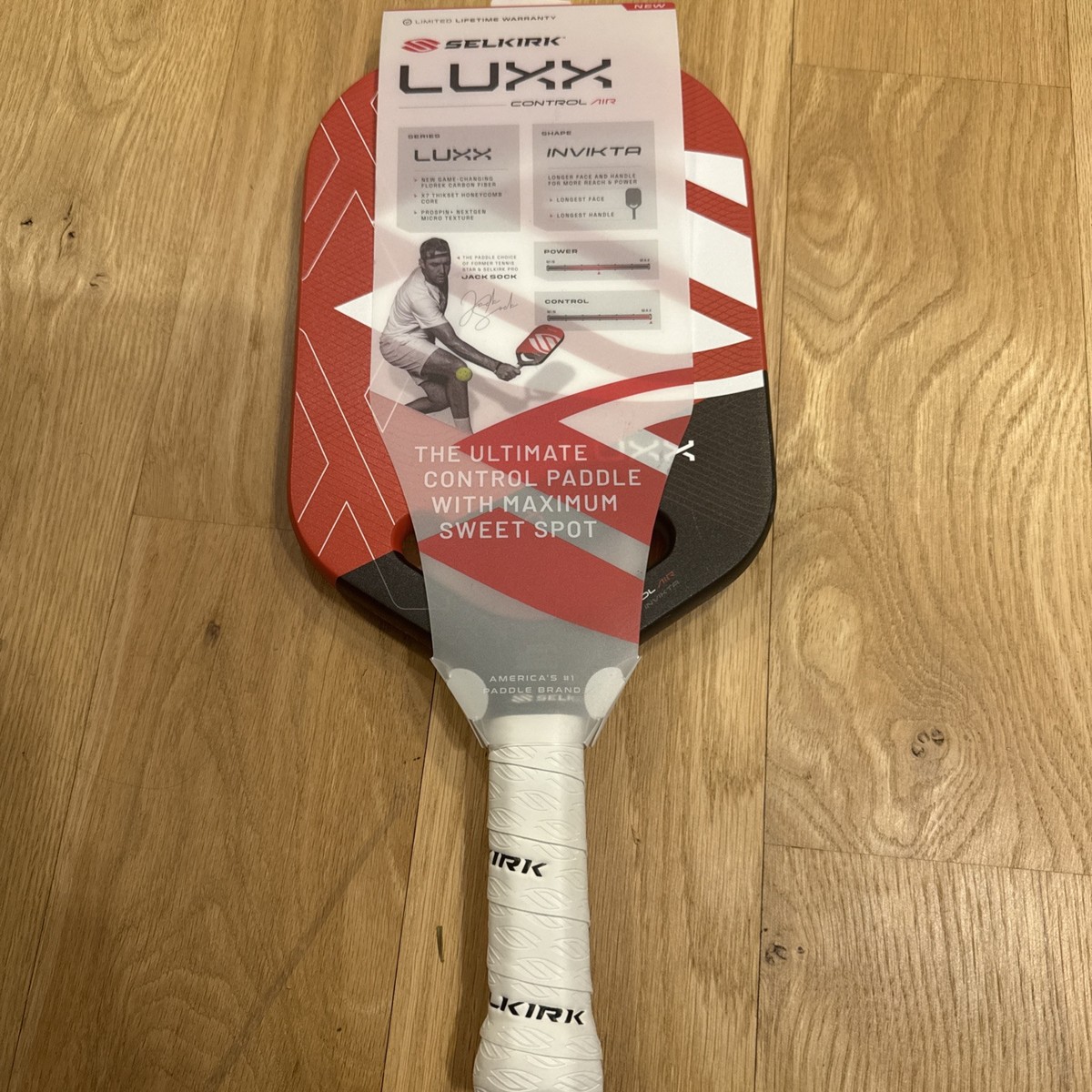 その他 Selkirk LUXX CONTROL AIR INVIKTA Jack Sock LUXX Control Air Invikta Pickleball Paddle