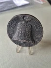 Medal cast iron 1917 Grosshans bell sacrifice for melted bells