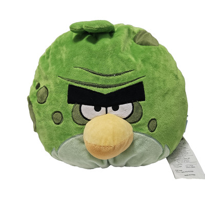 2012 Angry Birds Incredible Terence 12'' Green Bird Rovio Plush Stuffie Lg EUC 
