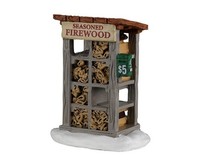Lemax-24971-173, Firewood For Sale, Weihnachtsdorf, Kamin, Kaminholz, Feuerholz