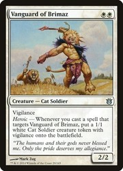 Vanguard of Brimaz (29/176) Foil - Born of the Gods - Uncommon MTG