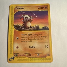 Pokémon TCG Aquapolis Cubone Card Regular, Common, 72/147 on eBay