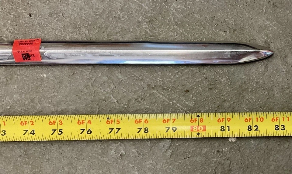 1964 Chevrolet Bel Air Body Sill Molding GM NOS SM74 - Image 3 of 4