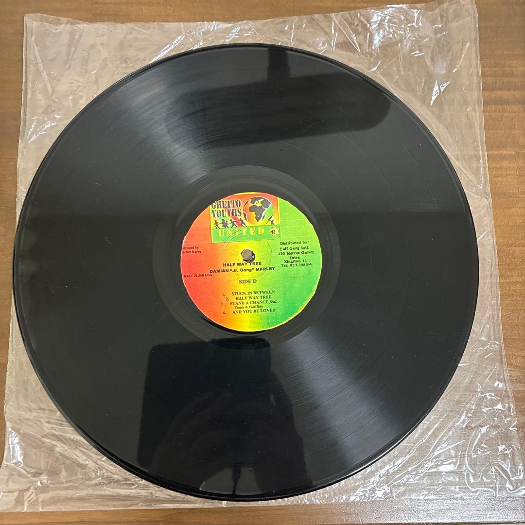 【レア】Damian Marley - Halfway Tree (2LP) Damian Marley Halfway Tree 2LP Vinyl Reggae Hip-Hop Collector's