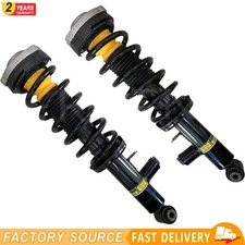 For BMW X3 F25 X4 F26 2011-2018 1Pair Rear Shock Absorber Struts Assembly w/EDC