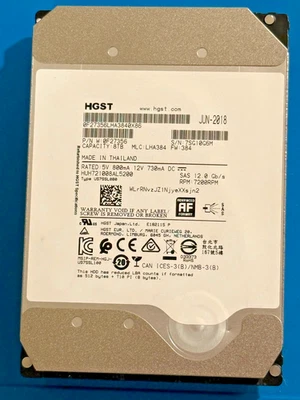 HGST 8TB Computer Internal Hard Disk Drives for sale | eBay