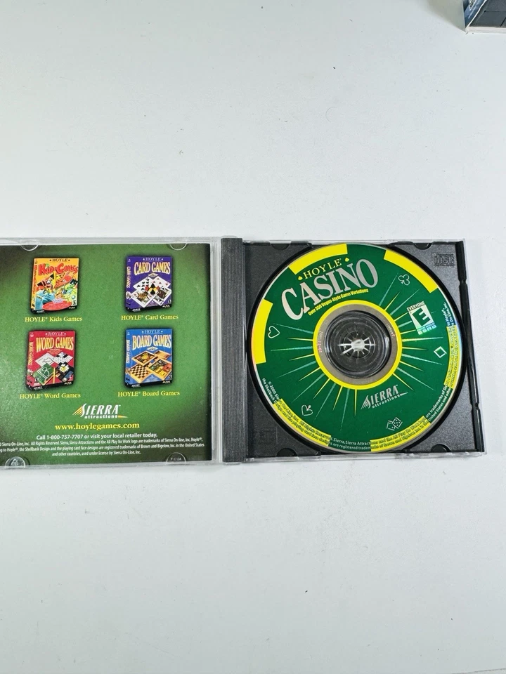 Hoyle Casino 2000 (Windows/Mac, 2000) Sierra PC CIB ML390/ML403 - Image 2 of 3