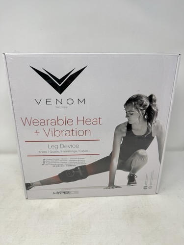 Hyperice Venom dispositivo indossabile calore e vibrazione gambe ginocchiere quad cosce polpacci - Foto 1 di 3