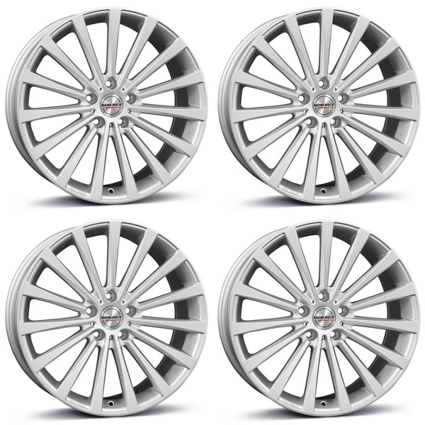 4 Borbet Felgen BLX 8.5X19 ET40 5X114.3 SIL FüR Toyota Auris Avensis C-HR Camry-image