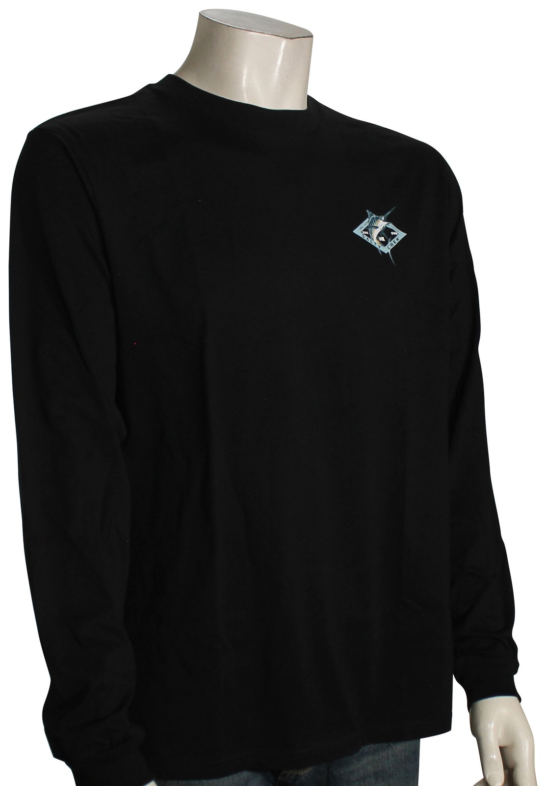 Футболка Salty Crew Diamond Marlin LS - Черная - Новинка 6390₽