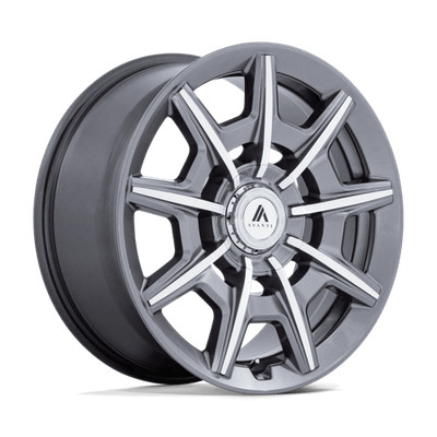 20X9 Asanti Black AB041 ESQUIRE 5X112/5X114.3 GRAY 35mm