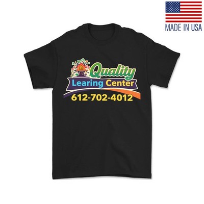 Quality Learning Center Parody Funny Education T-Shirt Reprint
