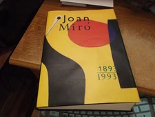 Joan Miro - 1893-1993 - Hardcover with Dustjacket